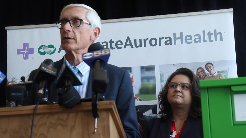 Gov. Evers, Year of Clean Drinking Water, Amber Meyer Smith