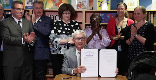 Gov. Evers signs lead drinking water executive order