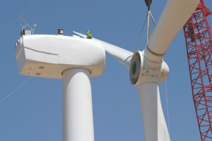 Wind turbine installation