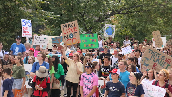 Youth Climate Strike in Madison, September 2019
