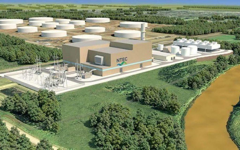 Nemadji Trail Energy Center rendition