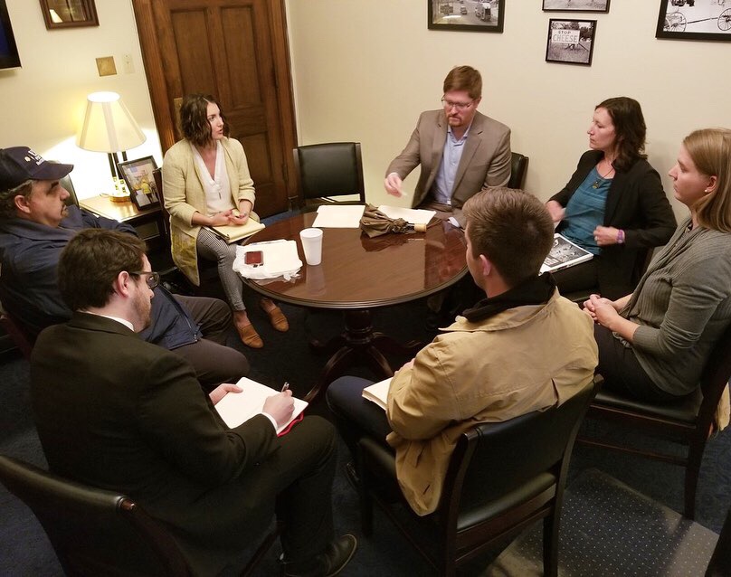 Meeting with congressional staff on Great Lakes issues