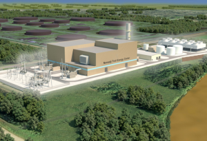 Rendering of the Nemadji Trail Energy Center