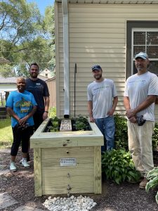 Installing a StormGUARDen at a Milwaukee home