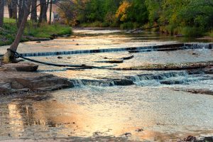 Rapids On Fox River, Kaukauna, Wisconsin