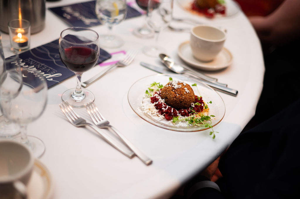 Bar Corallini's arancini dish ready for Epicurean Evening's second course