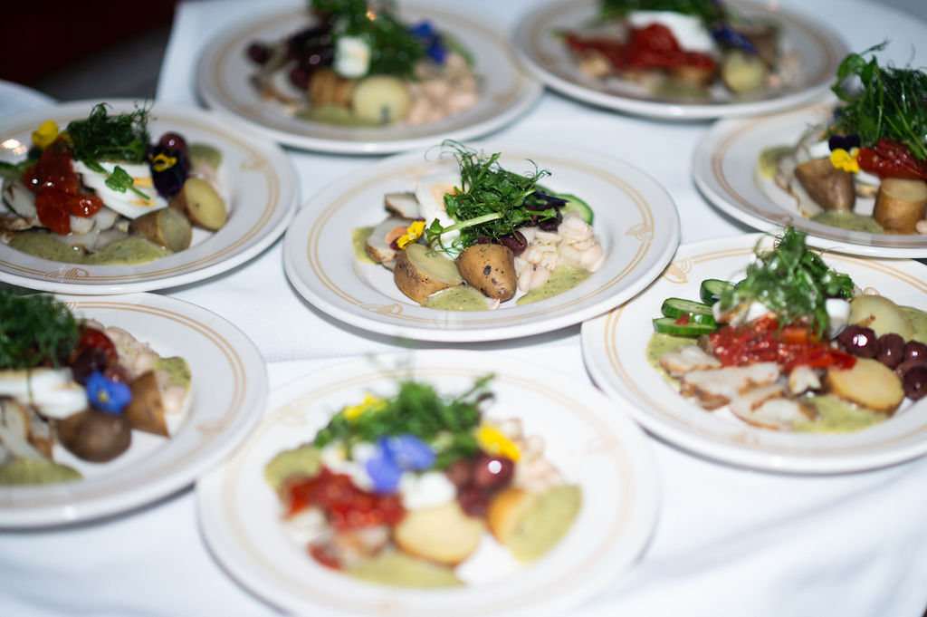 Niçoise salad from 2025 Epicurean Evening